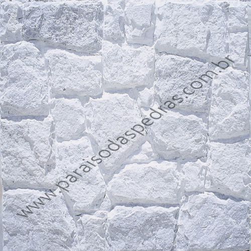 Pedra Madeira Branca Irregular - 1 m² - Requinte Lazer - Tudo para a sua  área de lazer!